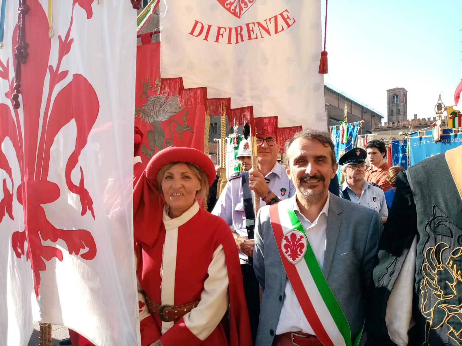 Il presidente Luca Milani alla commemorazione della strage di Bologna