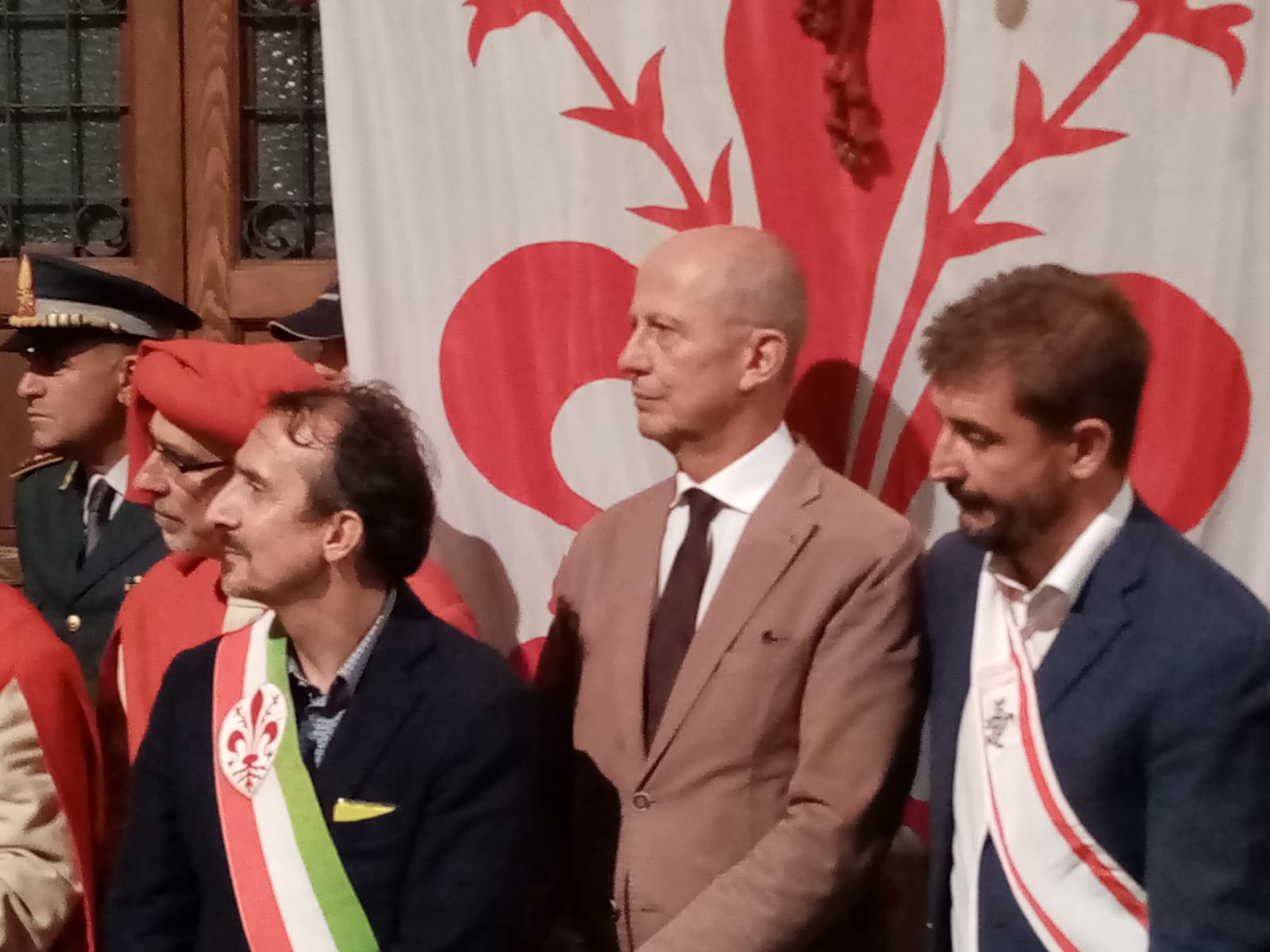 Il Presidente Milani alla commemorazione della liberazione di Prato