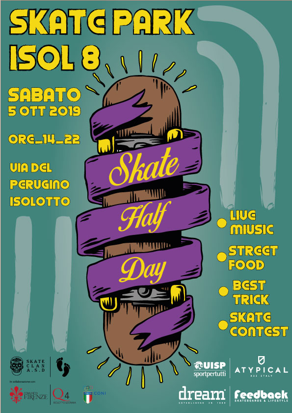 Skate board all'Isolotto