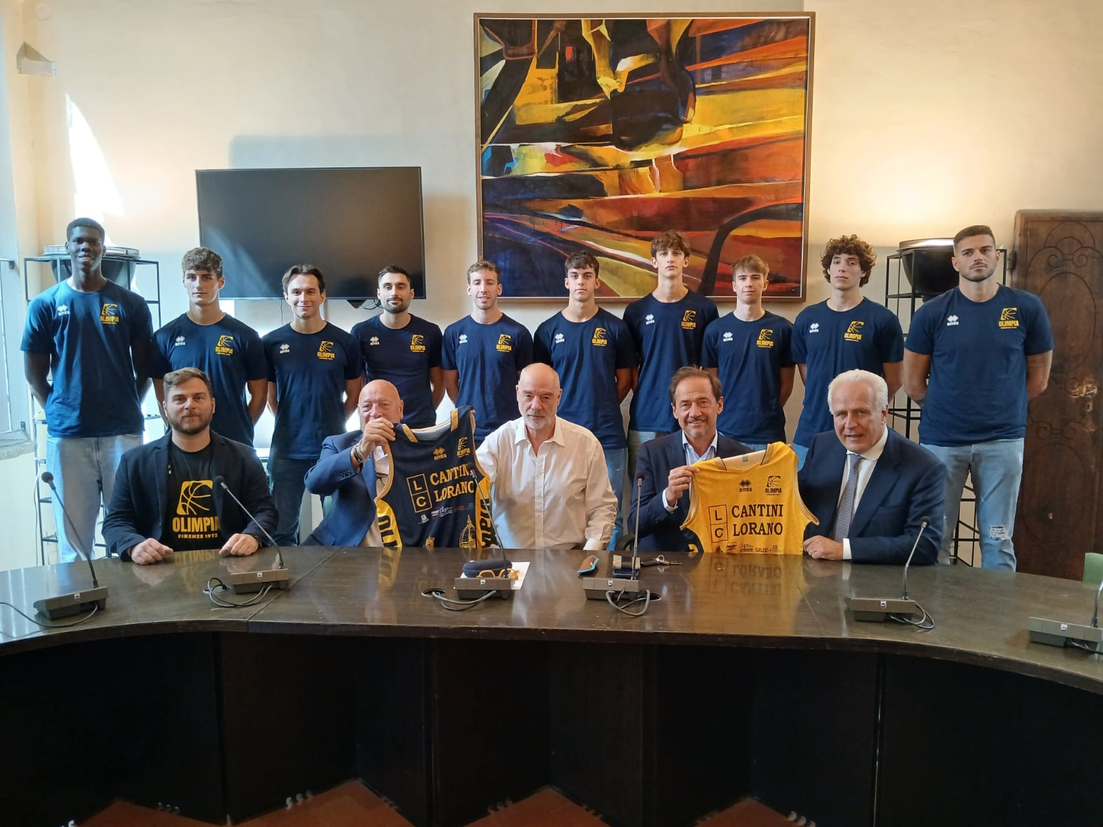 Presentata la Cantini Lorano Firenze Basket