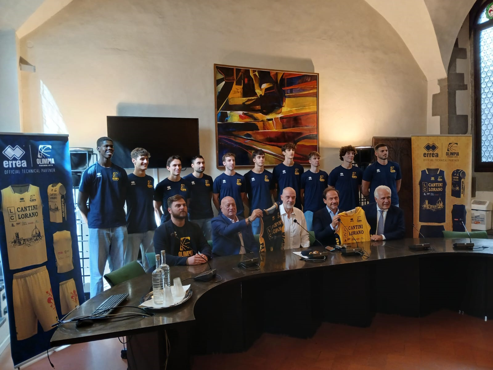 Presentata la Cantini Lorano Firenze Basket