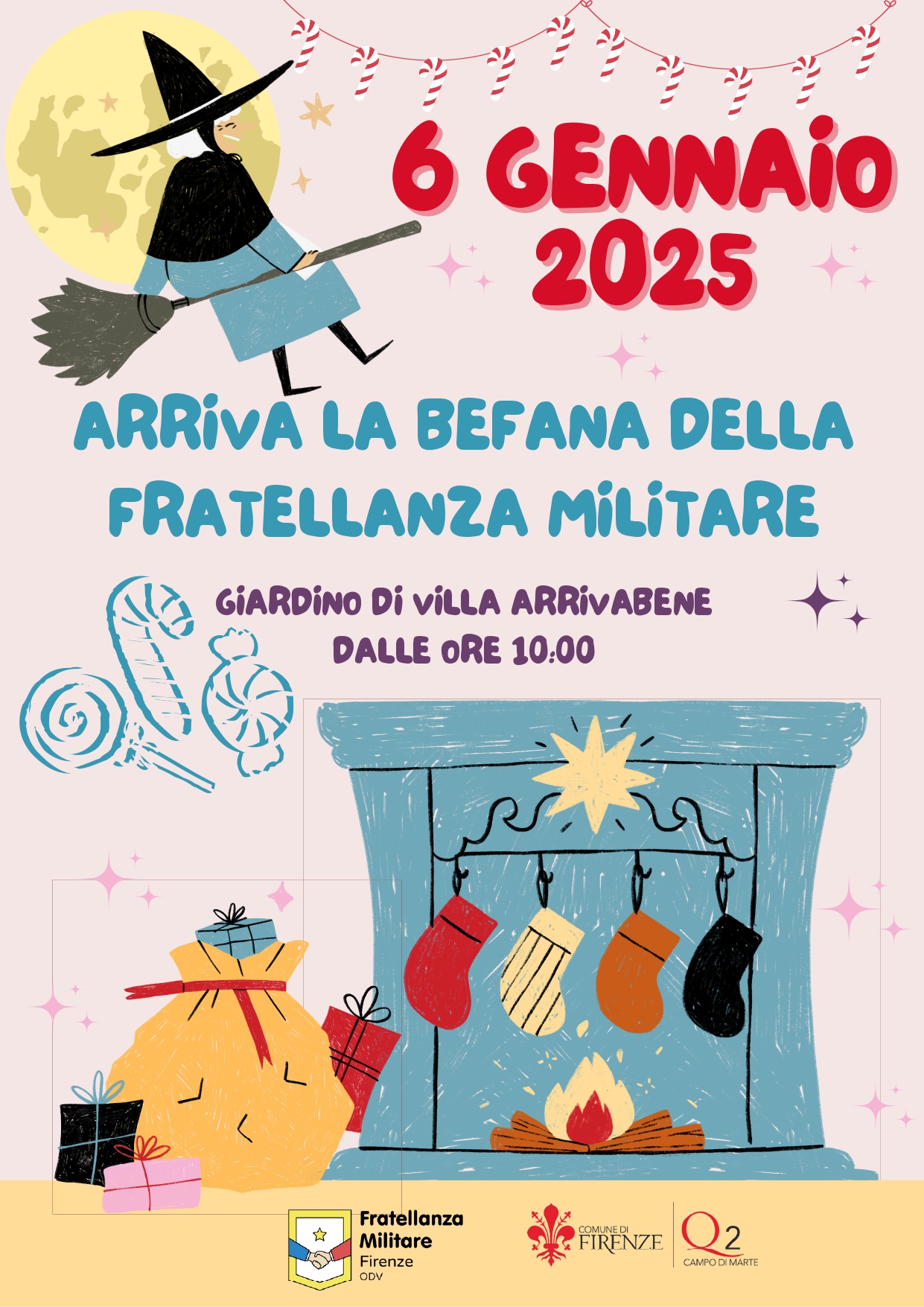 Befana della Fratellanza Militare al Quartiere 2