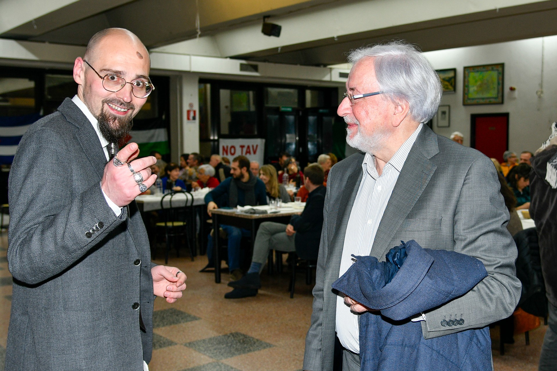 Palagi e Chiarot. (Foto di Carlo Galletti)