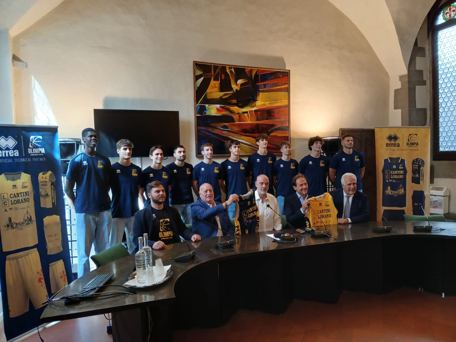 Presentata la Cantini Lorano Firenze Basket