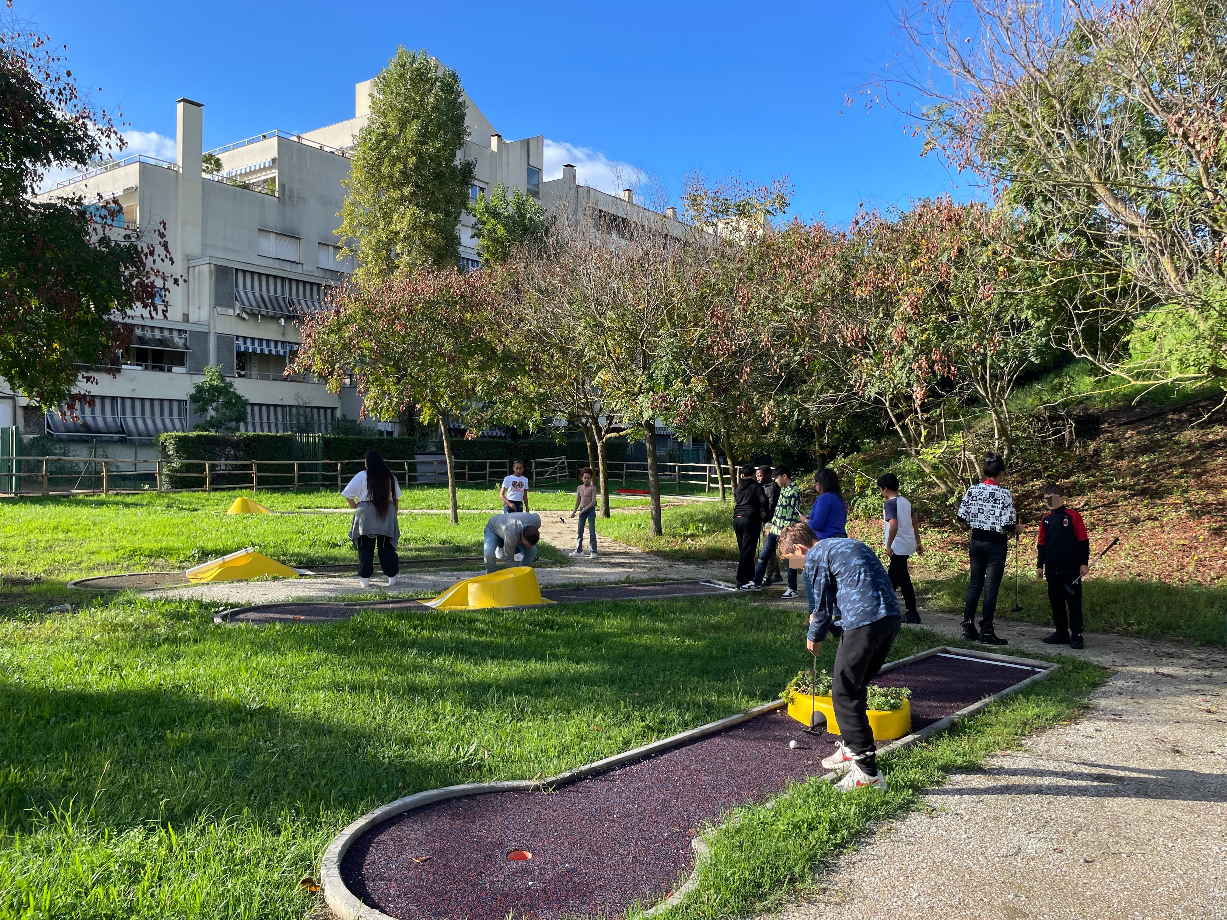 Minigolf al Quartiere 5