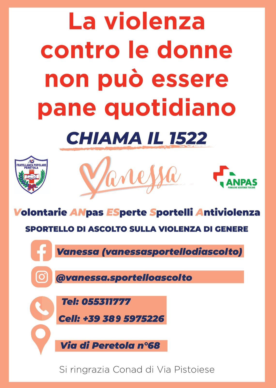 Progetto Vanessa al Quartiere 5 con Conad