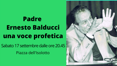 Al Quartiere 4 un evento su Padre Ernesto Balducci