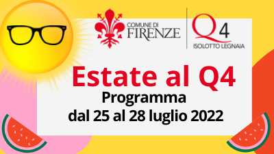 Estate al Q4: tutti gli eventi dal 25 al 28 luglio