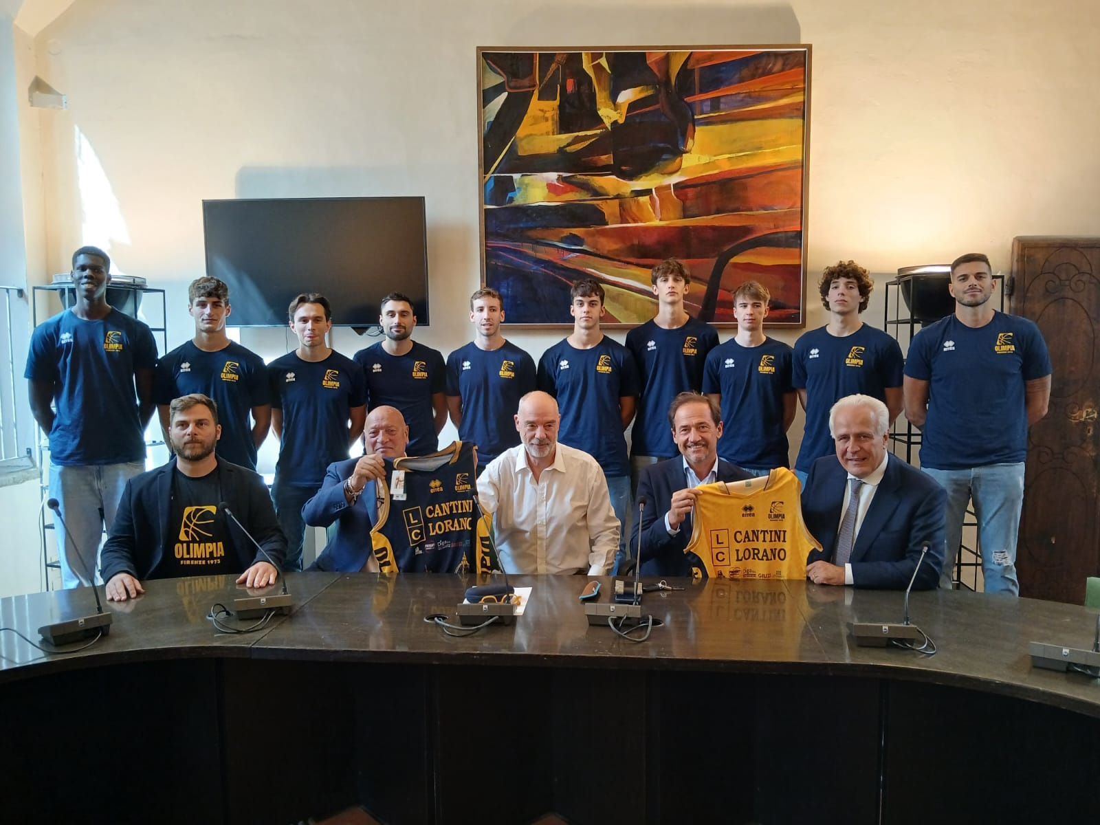 Presentata la Cantini Lorano Firenze Basket