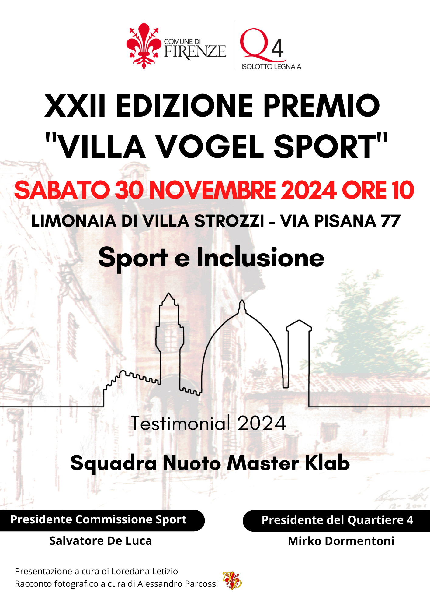 Premio Villa Vogel Sport 2024