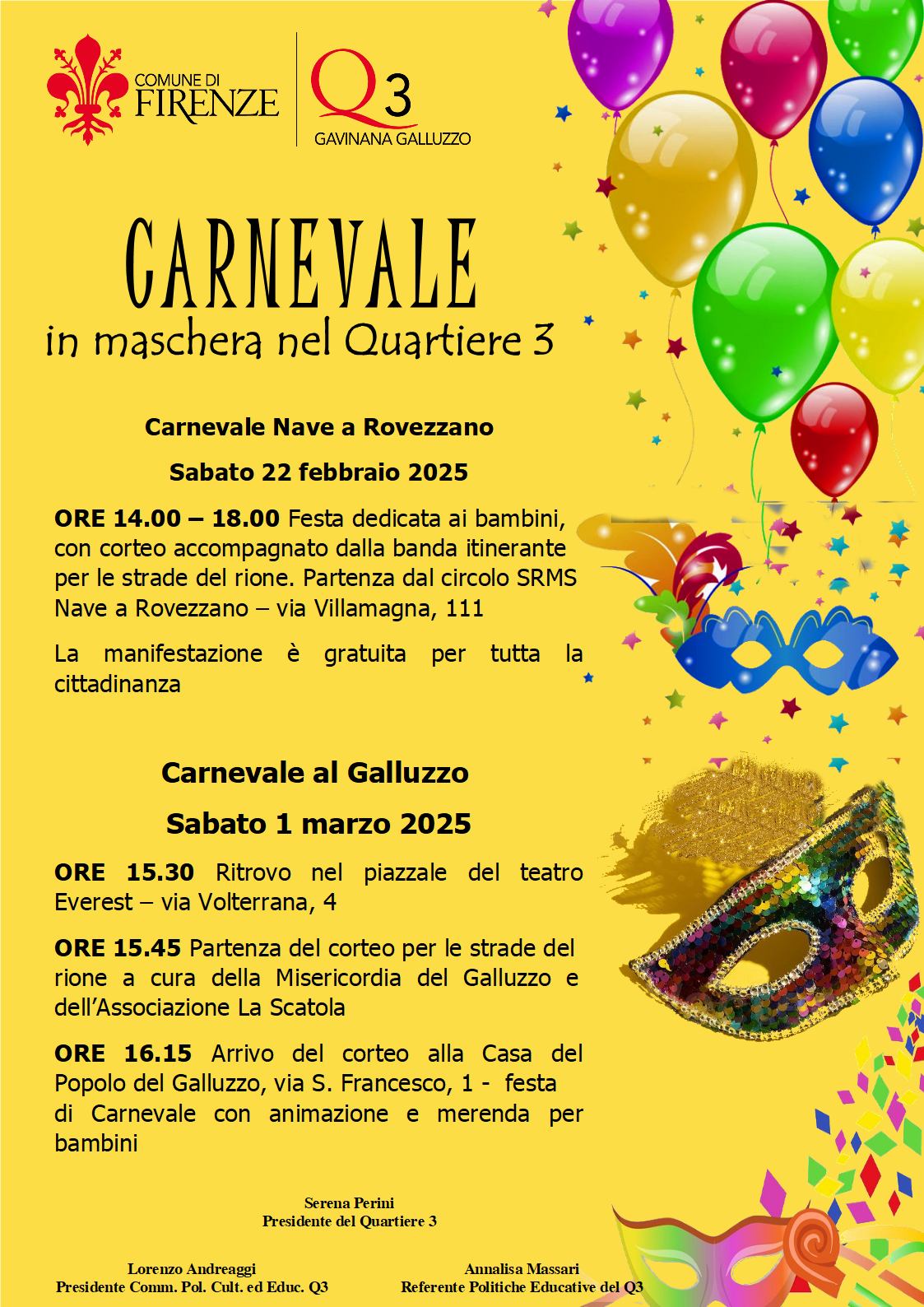 Carnevale al Quartiere 3